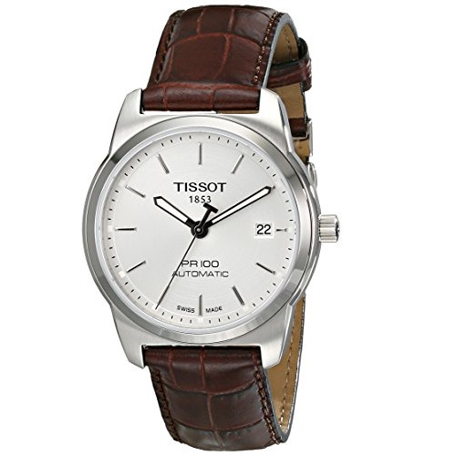 Tissot Men's T0494071603100 PR 100 Silver Automatic Dial Watch, only $253.27, free shipping after using coupon code