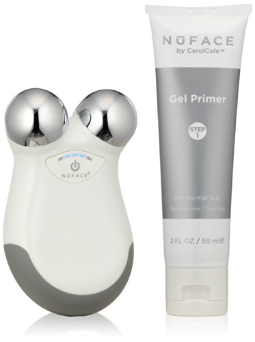 NuFACE Mini Petite Facial Toning Device | Mini Device + Hydrating Leave-On Gel Primer | Handheld Skin Care Device to Lift Contour Tone Skin + Reduce Look of Wrinkles, only $135.00, free shipping