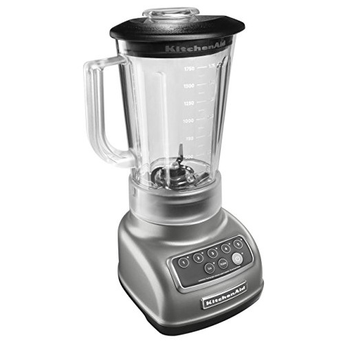 KitchenAid KSB1570SL 5-Speed Blender with 56-Ounce BPA-Free Pitcher - Silver, only $49.99, free shipping