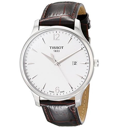 Tissot Men's T063.610.16.037.00 Silver Dial Tradition Watch, only $174.99, free shipping