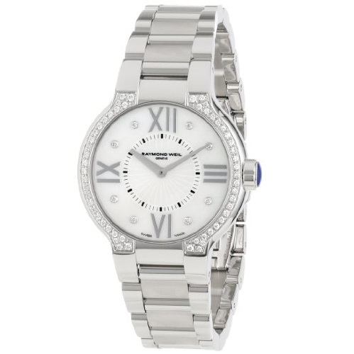 Raymond Weil Women's 5932-STS-00995 Noemia Stainless Steel Diamond-Accented Watch with Link Bracelet, only $1,198.51, free shipping after using coupon code 