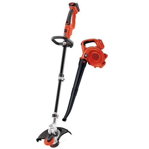 Black & Decker LCC420 String Trimmer and Sweeper Lithium Ion Combo Kit, 20-volt,only $98.80, free shipping