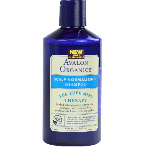Avalon Organics阿瓦隆 有機茶樹精華 去頭皮屑 洗髮香波，14 oz，現僅售$6.74，免運費