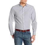 Perry Ellis Men's Long-Sleeve Bengal Stripe Woven Shirt $14.74 FREE Shipping on orders over $49