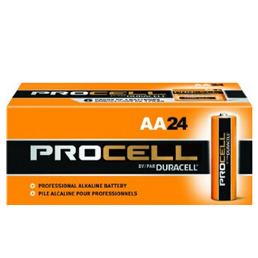 Duracell 金霸王24節AA鹼性電池+24節 AAA鹼性電池 +電池盒  特價僅售$10.21