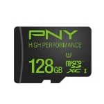 史低價！PNY High Performance 128GB MicroSDXC UHS-I U1高速存儲卡$28.99