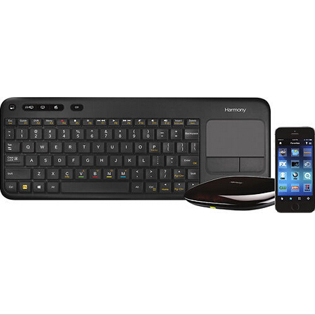 Logitech - Harmony Smart Wireless Keyboard - Black  $69.99