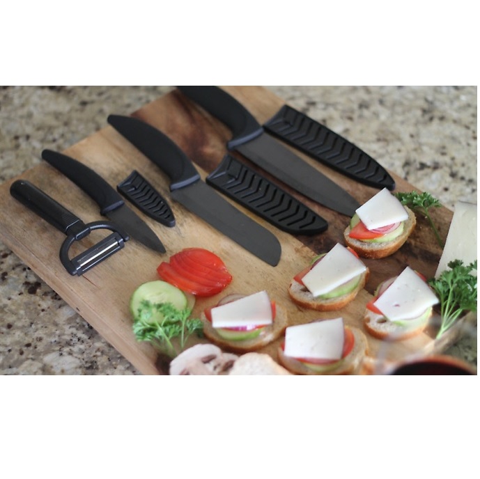 Seven-Piece Ceramic Knife Set, only$28.99, free shipping