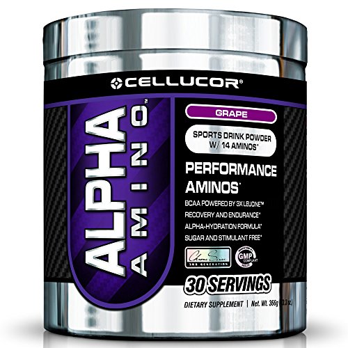 Cellucor Alpha Amino BCAA Powder Hydration Grape G3 Chrome Series, 30 Count, only$15.99