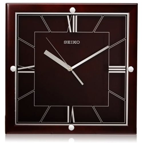 Seiko QXA602BLH Japanese Quartz Wall Clock, only $49.95, free shipping