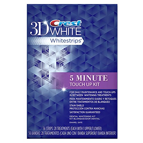 Crest 3D White Stain Shield 5 Minute Touch-Ups Teeth Whitening Strips, 56 Count, only $31.71 