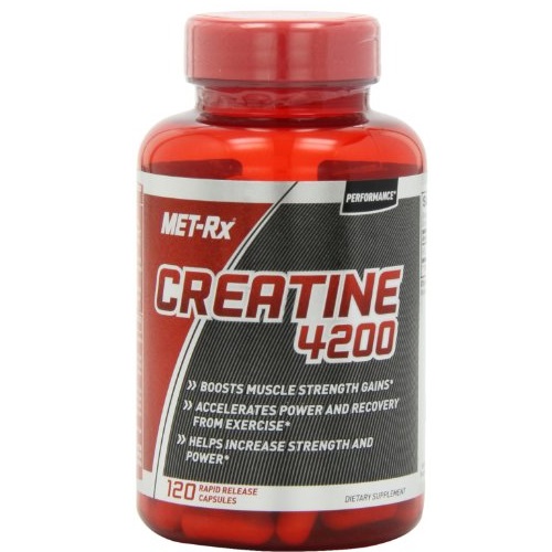 MET-Rx Creatine 4200 Diet Supplement Capsules, 120 Count, only $4.99 after clipping coupon 