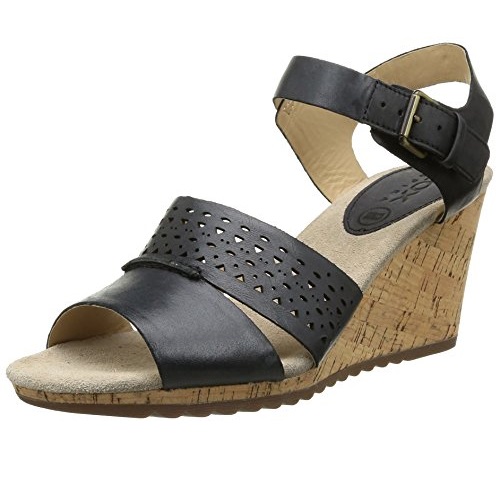 Geox Women's D Alias 5 Wedge Sandal, only $45.31, free shipping