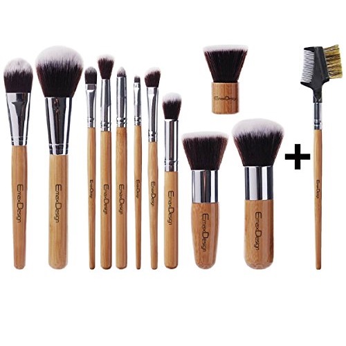 EmaxDesign® Makeup Brush Set Professional 12 Pieces, only $11.99