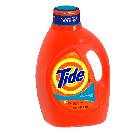$15 off $50 Tide Liquid Laundry Detergent 