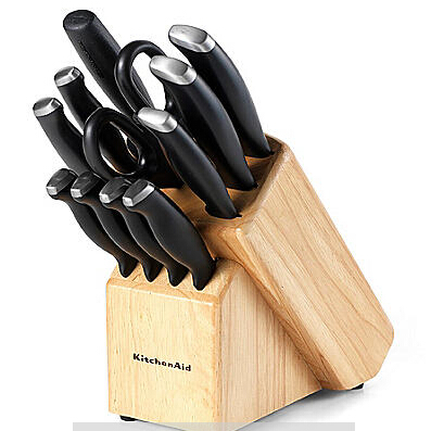 Kitchen Aid® Delrin 12-pc. Black Cutlery Set  $29.97