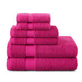 $19.99 ($60, 67% off) JCPenney Home™ 6-pc. Bath Towel Set