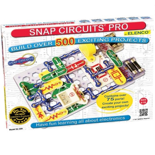 Elenco Snap Circuits PRO SC-500 Electronics Discovery Kit, only $46.43