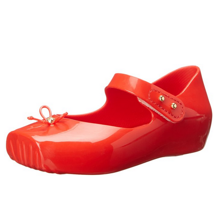 Mini Melissa 蝴蝶结果冻童鞋，原价$55.00，现使用折扣码后仅售$26.95
