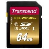 Transcend創見64 GB高速SD卡$42.99 免運費