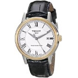 Tissot Men's T0854072601300 Carson Analog Display Swiss Automatic Black Watch $337.72 FREE One-Day Shipping