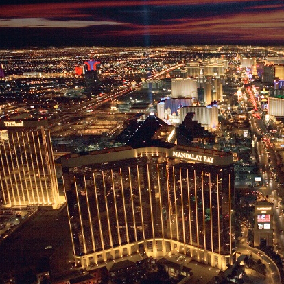 Helicopter Tour of the Strip for Up to 3 or Tour for Up to 3 with Magic Show from 702 Helicopters (Up to 70% Off)  $146 
