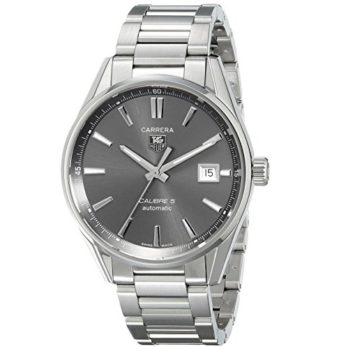 TAG Heuer Men's WAR211C.BA0782 Carrera Analog Display Swiss Automatic Silver Watch $1,495.000, FREE shipping