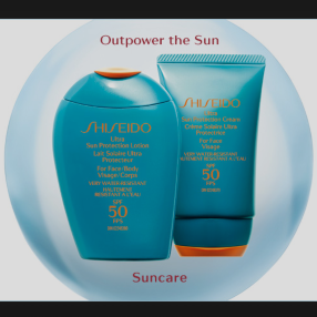 @amazon, Shiseido sunscreen on sale!