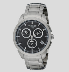 Tissot天梭T0694174406100運動系列男士石英腕錶，原價$775.00，現使用折扣碼后僅售$270.56，免運費