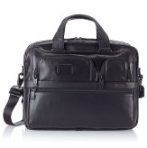 Tumi Alpha 2 Expandable Organizer Laptop Leather Brief $455 FREE Shipping