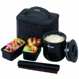Tiger LWY-E046 Thermal Lunch Box, Black $35.25