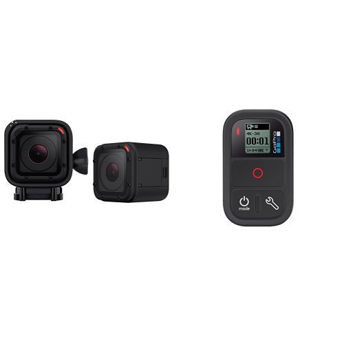 史低价！GoPro Hero4 session 新款高清防水户外极限摄像机 + 遥控 套件，现仅售$334.99 ，免运费。 