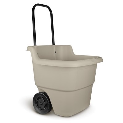 Suncast LC1250D 15.5-Gallon Capacity Poly Rolling Lawn Cart, only $19.88