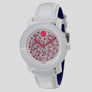 Movado Women's 3600262 Bold Analog Display Swiss Quartz White Watch $330.00, FREE shipping