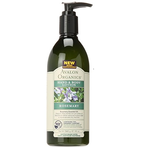 Avalon Organics Rosemary Hand & Body Lotion, 12 Ounce, only $6.19, free shipping after using SS