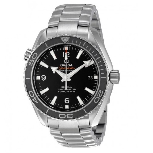 OMEGA Seamaster Planet Ocean Black Dial Stainless Steel Men's Watch Item No. 232.30.42.21.01.001, only $3825.00, free shipping after using coupon cod e