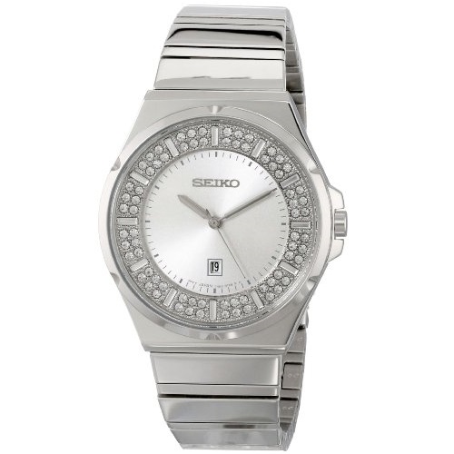 Seiko Women's SXDF71 Analog Display Japanese Quartz Silver Watch, only $84.70, free shipping