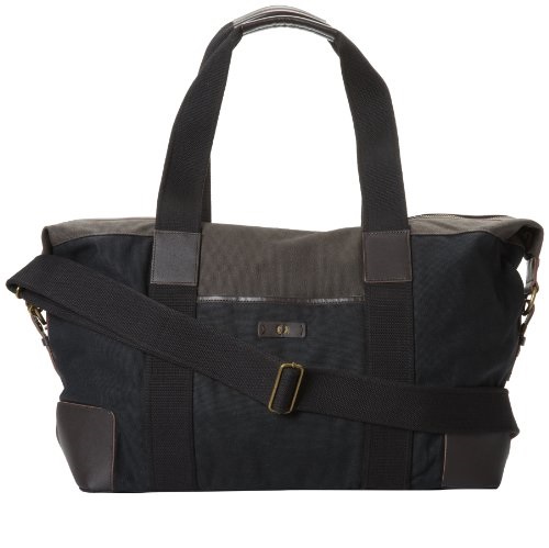 Fred Perry Men's Waxed Canvas Holdall, only $67.58, free shipping 