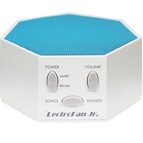 LectroFan Jr. Baby and Nursery Sound System with Fan and White Noise, Blue (FFP) , only $49.95, free shipping
