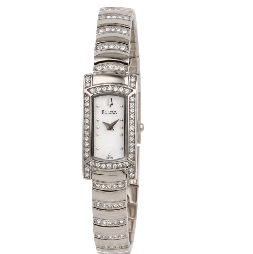 Bulova Women's 96T13 Crystal Watch,only $84.23, free shipping