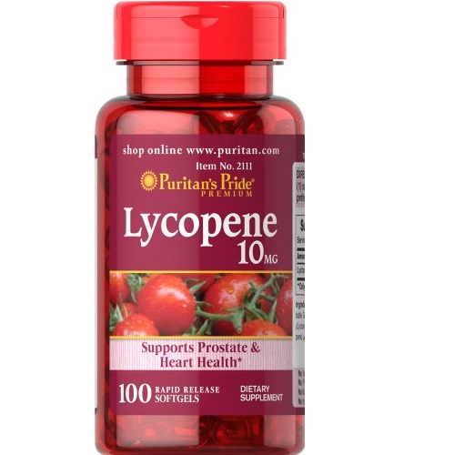 Puritans Pride Lycopene 10 Mg Softgels, 100 Count, only $5.95