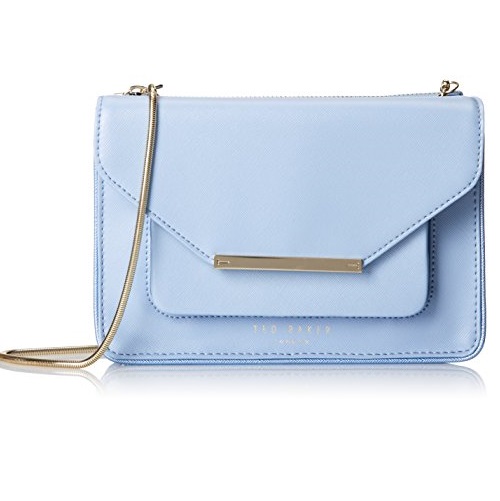 Ted Baker Isla Patent Crosshatch Cross-Body Bag, only  $83.15, free shipping after using coupon code 