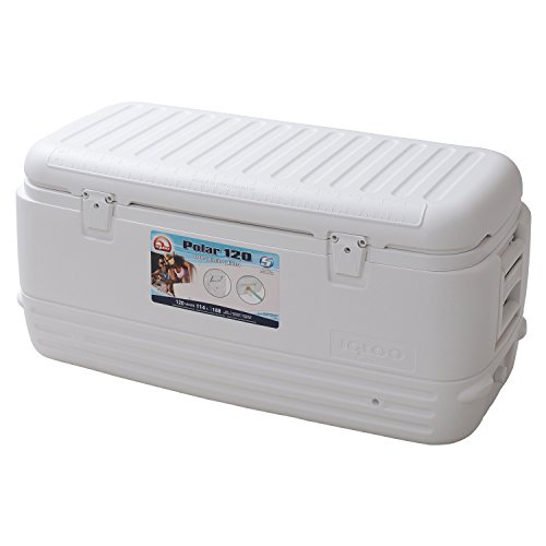 Igloo Polar Cooler (120-Quart, White), only $46.39, free shipping