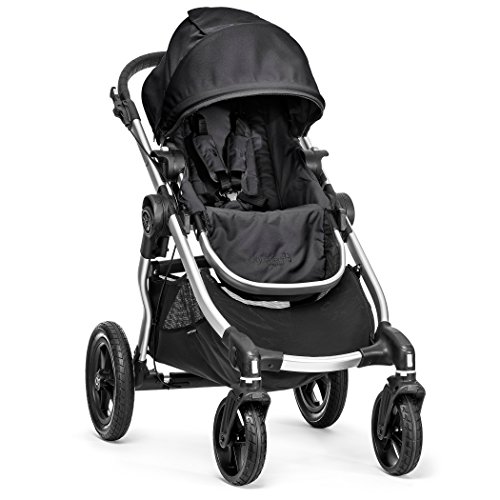 Baby Jogger City Select Stroller In Onyx, Silver Frame, only $399.49, free shipping