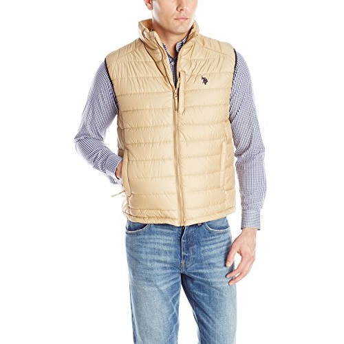 U.S. Polo Assn. Men's Small Channel Quilt Puffer Vest, only $13.81 after using coupon code 