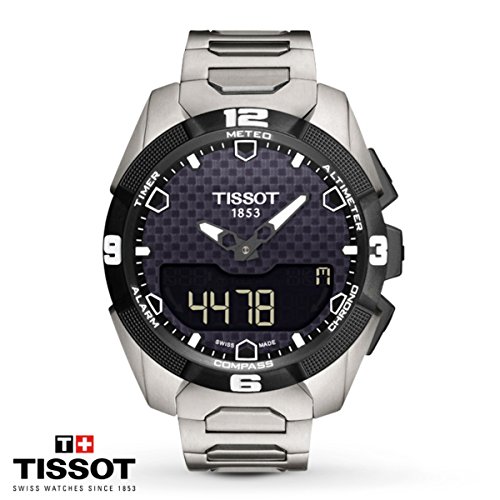 Tissot T-Touch Black Dial Stainless Steel Solar Men's Watch T0914204405100, only $750.00, free shipping