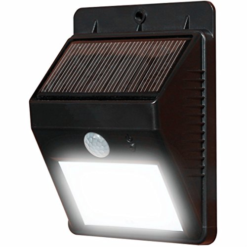 Ecandy  室外太陽能 LED照明燈，帶運動感應器，原價$99.99，現使用折扣碼后僅售$12.99