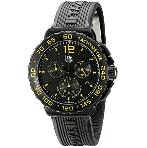 TAG Heuer Men's CAU111E.FT6024 Analog Display Quartz Black Watch, only $1,045.00, free shipping