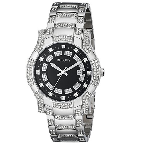 Bulova Men's 96B176 Crystal Watch, only $147.87, free shipping after using coupon code 