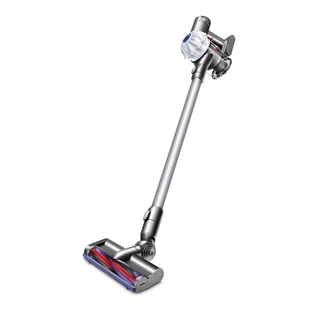 Dyson - V6 Bagless Cordless Vacuum - White/Iron, only $239.99, free shipping after using coupon code 